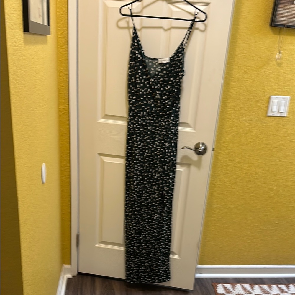 Kaileigh Green Sleeveless Spaghetti Strap Wide Leg Jumpsuit